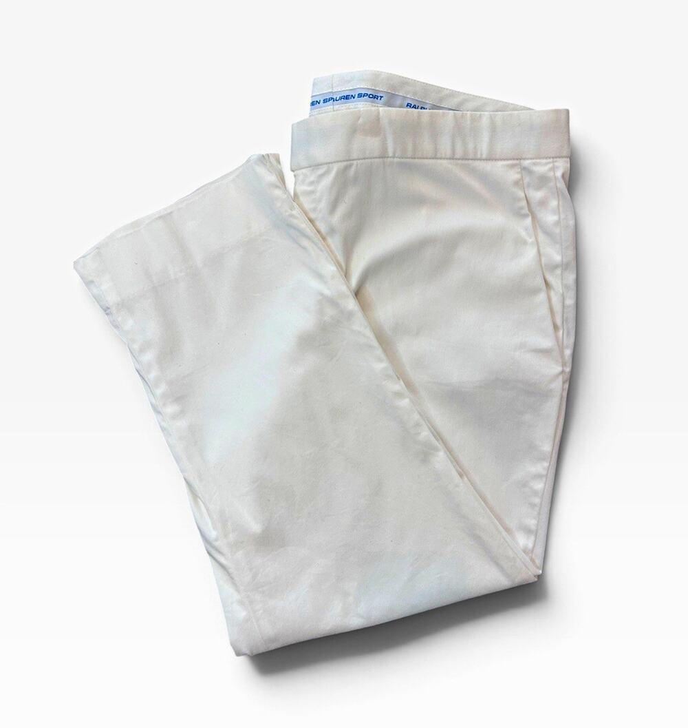 Ralph Lauren Sporty Chic White Golf Pants Woman’s 12 Capri Crop Ankle Trousers